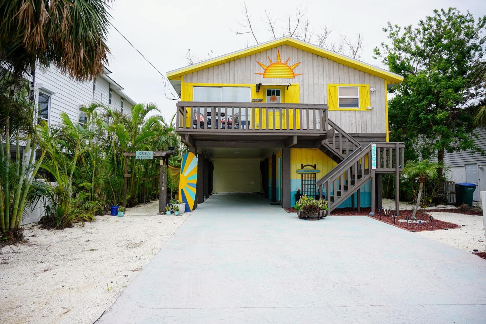 Ami Beach Shack Bradenton Beach Exteriör bild